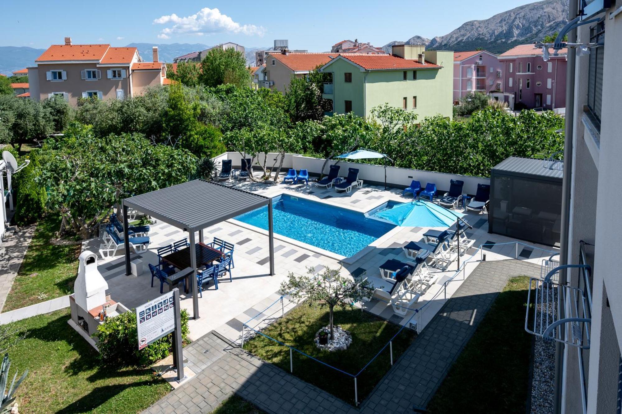 Adorami Apartments Baška Dış mekan fotoğraf